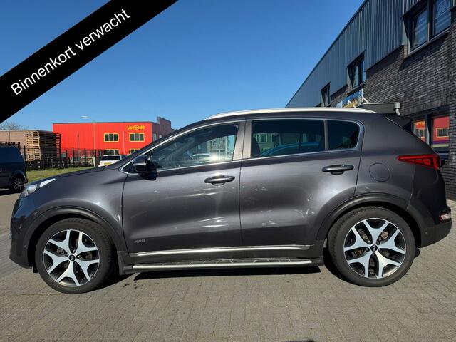 KIA SPORTAGE 1.6 T-GDI 4WD GT-Line | 2E EIGENAAR | 12MND GARANTIE | AUTOMAAT | LEDER | PANO | NAVI | LED | CAMERA |