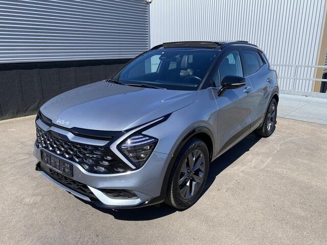KIA SPORTAGE 1.6 T-GDi Hybrid GT-Line Schuif-/kanteldak, navigatie, Apple CarPlay/Android Auto, GT-Line suède interieur, dodehoek detectie, stuurverwarming, keyless