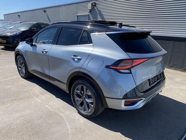 KIA SPORTAGE 1.6 T-GDi Hybrid GT-Line Schuif-/kanteldak, navigatie, Apple CarPlay/Android Auto, GT-Line suède interieur, dodehoek detectie, stuurverwarming, keyless