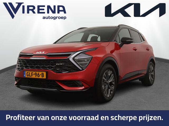 KIA SPORTAGE 1.6 T-GDi Hybrid GT-PlusLine - Navigatie - Adaptief Cruise Control - Stoel/Stuurverwarming - Lichtmetalen Velgen - Fabrieksgarantie Tot 2031