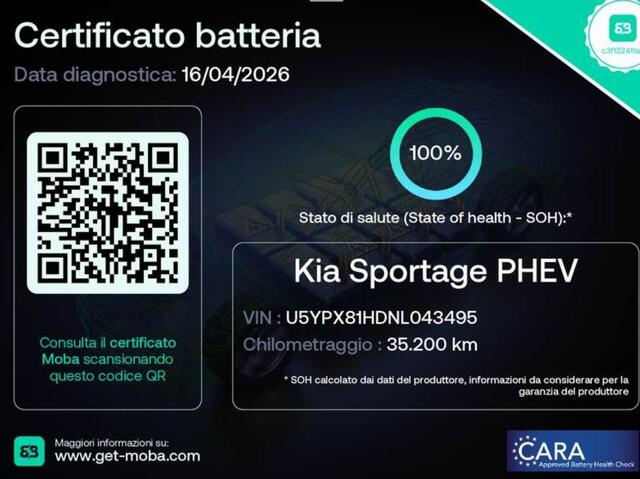 KIA SPORTAGE 1.6 T-GDi Plug-in Hybrid AWD GT-PlusLine Panoramadak Navigatie Apple Carplay Android Auto 360 Camera Parkeersensoren Adaptive Cruise Control Stoel- en stuurverwarming Elektrische stoelen en achterklep Climate Control Lichtmetalen velgen