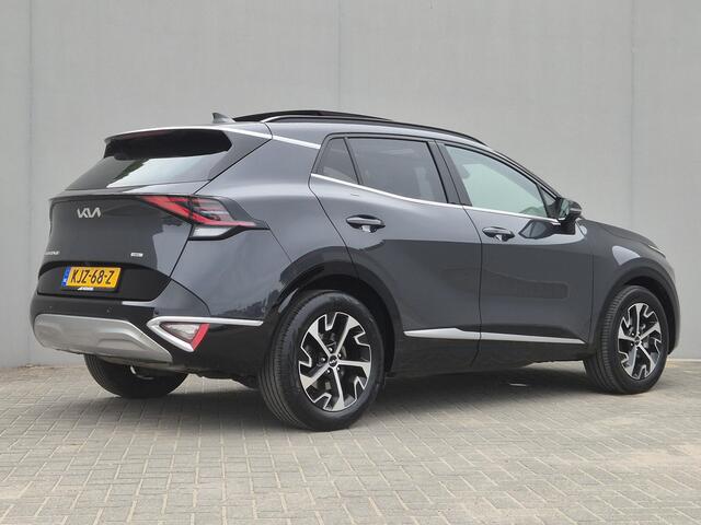 KIA SPORTAGE 1.6 T-GDi Hybrid DynamicPlusLine / Dealer onderhouden / Trekgewicht 1650 kg / Elektrische achterklep / Harman/Kardon Audio Systeem / Glazen schuif- en kanteldak / Rondomzicht camera / Stuur- Stoel & Achterbank verwarming / Adaptief cruise control / Stoelv