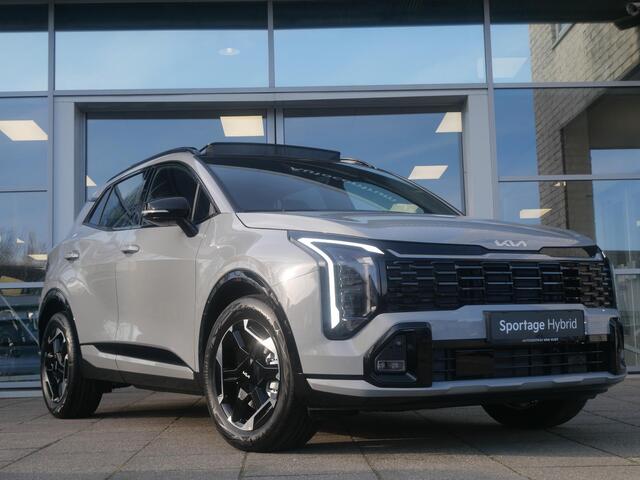 KIA SPORTAGE 1.6 T-GDi Hybrid GT-Line | Op Voorraad | Schuif/kantel | Panorama | Elektrische achterklep | Stoelverwarming | Navi | Clima | Camera | Carplay