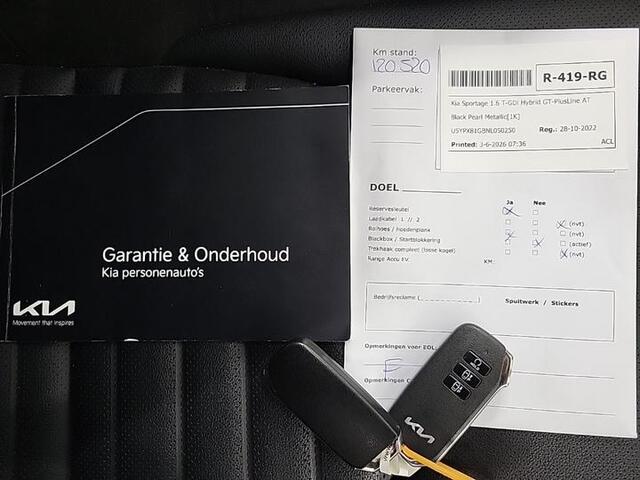 KIA SPORTAGE 1.6 T-GDI HYBRID GT-PLUSLINE I AUTOMAAT I SCHUIF/KANTELDAK I HARMAN KARDON I LEDEREN BEKLEDING