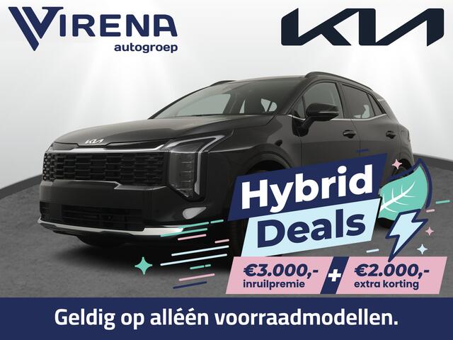 KIA SPORTAGE 1.6 T-GDi Plug-in Hybrid AWD DynamicPlusLine ¤5.000,- voordeel - Schuif-/Kanteldak - Apple Carplay/Android Auto - Stoel-/Stuurverwarming - Privacy Glass 7 Jaar of 150.000km Fabrieksgarantie