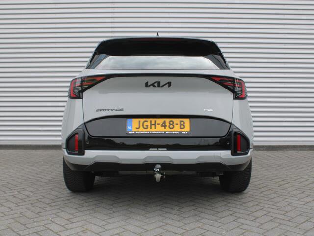 KIA SPORTAGE 1.6 T-GDi Hybrid GT-Line | Trekhaak | Stuur-/stoelverwarming | Elek. stoelverstelling + achterklep | Schuifdak | 18" LM | Cruise adapt. | Camera |