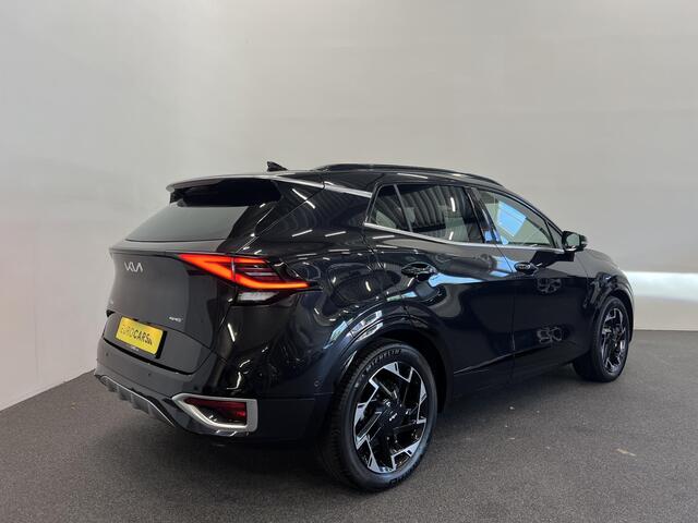 KIA SPORTAGE 1.6 T-GDi Plug-in Hybrid AWD GT-PlusLine Panoramadak Navigatie Apple Carplay Android Auto 360 Camera Parkeersensoren Adaptive Cruise Control Stoel- en stuurverwarming Elektrische stoelen en achterklep Climate Control Lichtmetalen velgen