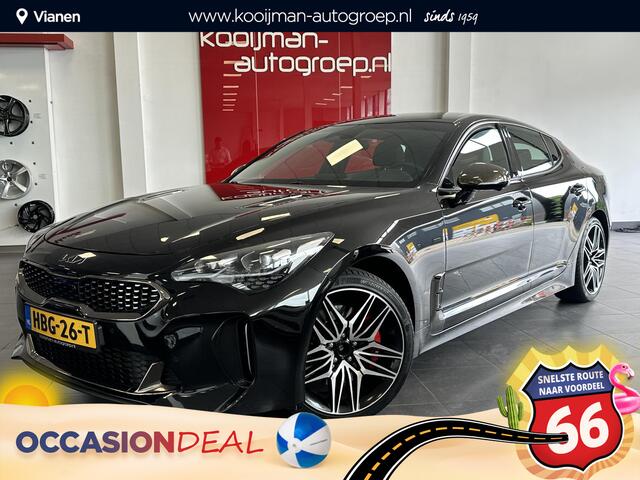 KIA Stinger 3.3 Twin Turbo V6 AWD GT PRO Nieuwste model, 370PK, AWD, BREMBO, Sportuitlaat met kleppensysteem, 360' Graden Camerazicht, Lederenbekleding, Stoelverwarming&Verkoeling, Interieurverlichting, Stoel Memory, Harman/Kardon Instalatie!