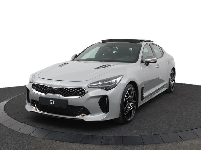 KIA Stinger 3.3 Twin Turbo V6 AWD GT Automaat - 370PK - Schuif-/kanteldak - Stoelverwarming-/ventilatie - Leder - HUD - 360 Camera - Fabrieksgarantie tot 04-2029