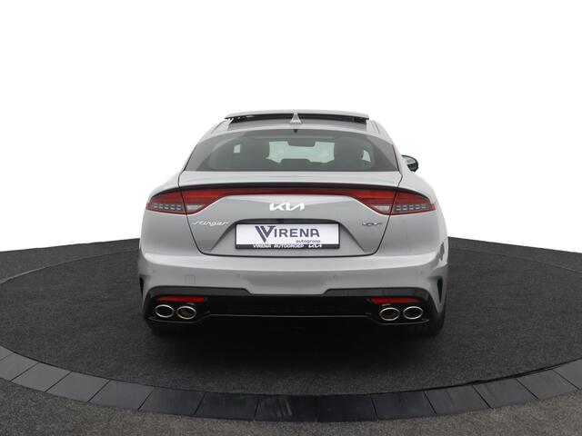 KIA Stinger 3.3 Twin Turbo V6 AWD GT Automaat - 370PK - Schuif-/kanteldak - Stoelverwarming-/ventilatie - Leder - HUD - 360 Camera - Fabrieksgarantie tot 04-2029