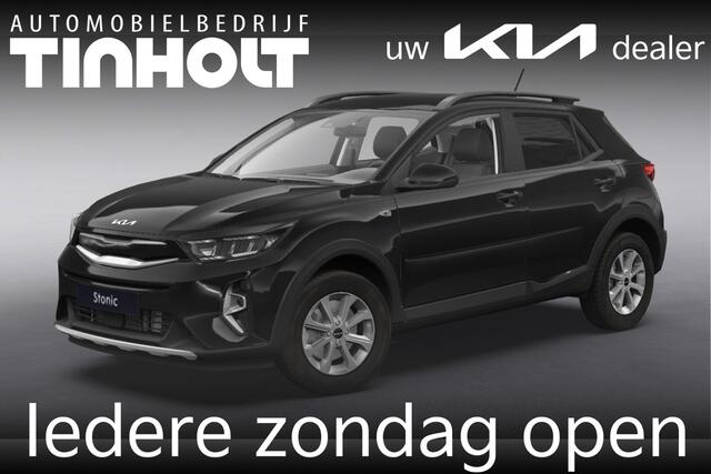KIA Stonic 1.0 T-GDi MHEV DynamicLine - Direct uit voorraad leverbaar - AURORA BLACK PEARL
