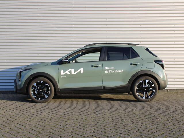 KIA Stonic 1.0 T-GDi MHEV GT-Line | Stuur-/stoelverwarming | Schuifdak | Camera | Cruise adapt. | Dodehoek detectie | Clima | Navi | 17" LM | LED |