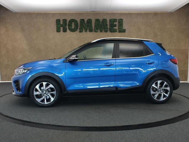 KIA Stonic 1.0 T-GDi MHEV GT-Line - VOORSTOELEN VERWARMD - HYBRIDE AANDRIJVING - STUURWIEL VERWARMD - DODEHOEKDETECTIE - PARKEERSENSOREN ACHTER - ACHTERUITRIJCAMERA - CRUISE CONTROL - APPLE CARPLAY/ANDROID AUTO - NAVIGATIESYSTEEM FULL-MAP
