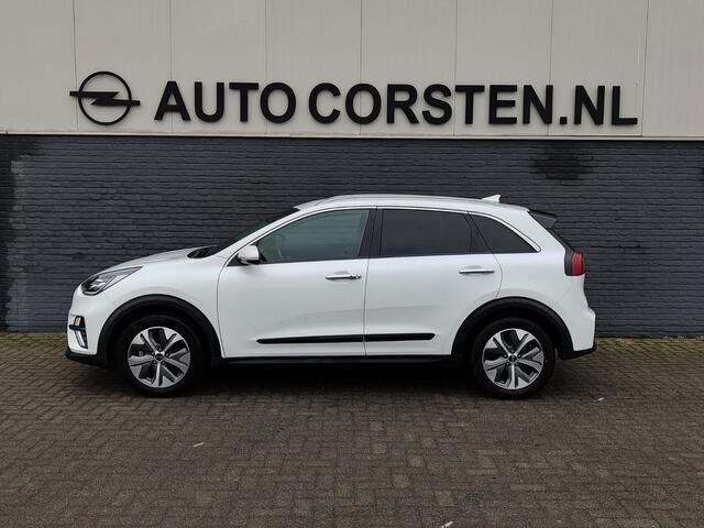 KIA e-Niro Executive 64kWh SOH 100% Leer Elek.Stoel+Memory Warmtepomp Pdc Navi Ecc Camera Apple Carplay Android Auto Stoelverwarming+Koeling Stuurverwarming Lmv Privacy Glas DAB Vess Lane Assist Blind Spot 1e Eigenaar Origineel Nederlandse Auto Zeer compleet!