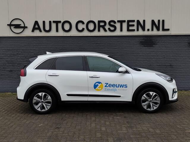 KIA e-Niro Executive 64kWh SOH 100% Leer Elek.Stoel+Memory Warmtepomp Pdc Navi Ecc Camera Apple Carplay Android Auto Stoelverwarming+Koeling Stuurverwarming Lmv Privacy Glas DAB Vess Lane Assist Blind Spot 1e Eigenaar Origineel Nederlandse Auto Zeer compleet!