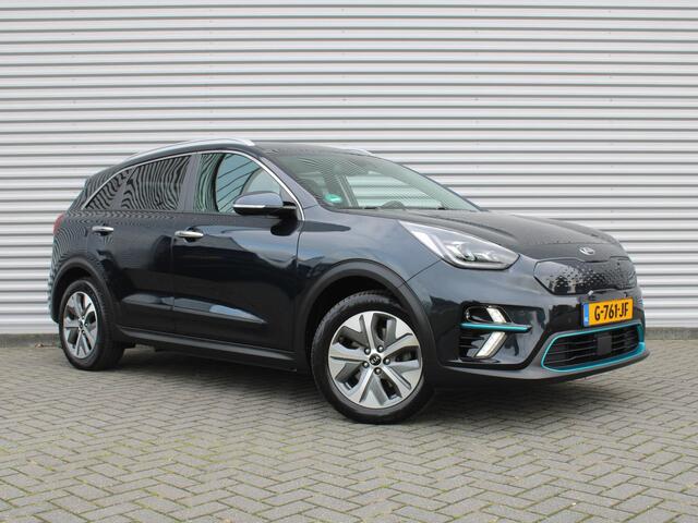 KIA e-Niro ExecutiveLine 64 kWh | Warmtepomp | Stuur-/stoelverwarming v+a | Stoelventilatie | Cruise adapt. | 17" LM | Leder | Camera |