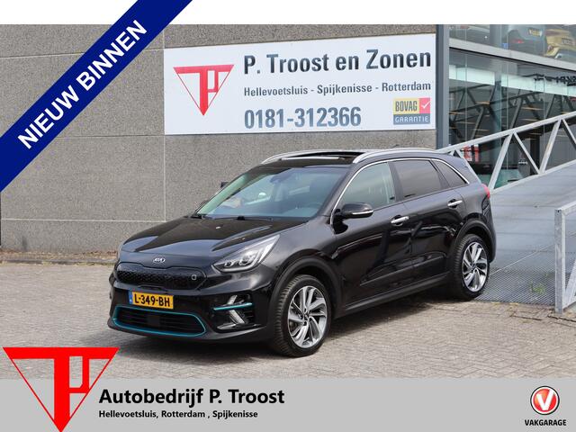 KIA e-Niro DynamicPlusLine 64 kWh Dealeronderhouden! Achteruitrijcamera/Apple carplay/Adaptieve cruise control/Lane assist/Stoelverwarming/Stuurverwarming/DAB/Navigatie 2E PINKSTERDAG GEOPEND VAN 12:00 TOT 17:00 (ROTTERDAM&HELLEVOETSLUIS)