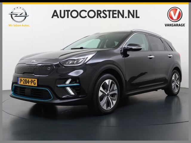 KIA e-Niro ExecutiveLine 64kWh SOH 100% Warmtepomp Panoramadak Adap.Cruise Stoelkoeling+Verwarming JBL®-Audio Leder Elek.Stoelen+Memory Camera Apple Carplay Android Auto Navi Stuur+Achterbankverwarming Blind Spot VESS Lane Assist Lmv Privacy Glas Led Pdc DAB Dealero