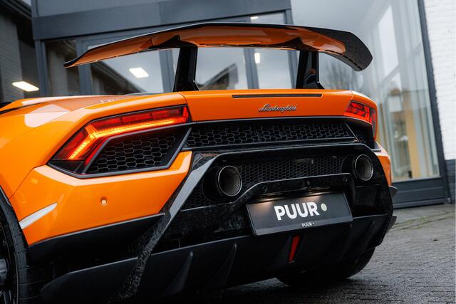 Lamborghini Huracán 5.2 V10 Performante Spyder Arancio Borealis - Centerlock - Sensonum Audio