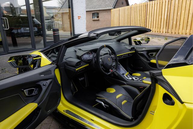 Lamborghini Huracán 5.2 V10 EVO Spyder NOVITEC Giallo Tenerife Lift - Sport Seats - Lamborghini Service Historie