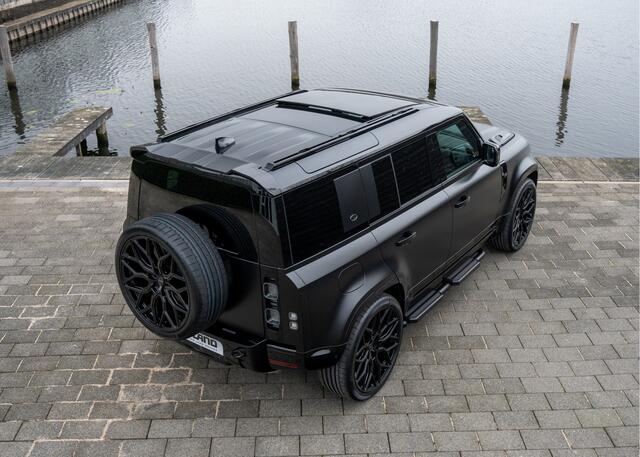 Land Rover DEFENDER P300e 110 X-Dynamic HSE | VERWACHT | Satin PPF Stealth | Alle Opties | 24" Vossen | Meridian Surround | Head-Up | Standkachel | 3-Zone Airco |