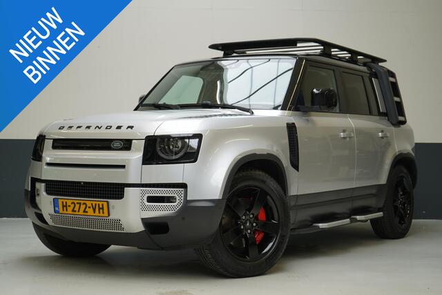 Land Rover DEFENDER 110 3.0 P400 110 First Edition | Panoramadak | Trekhaak | Leder | 360 Camera | Luchtvering