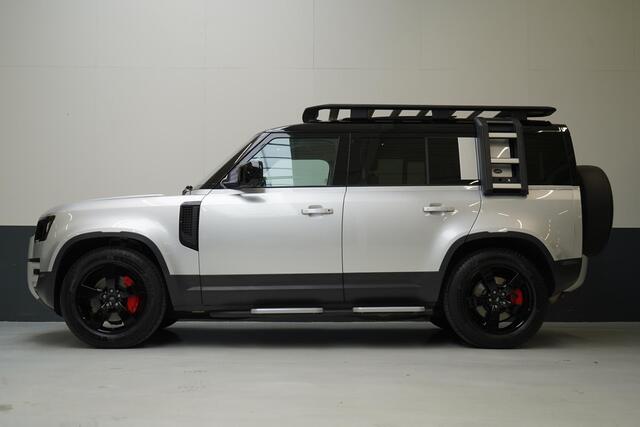 Land Rover DEFENDER 110 3.0 P400 110 First Edition | Panoramadak | Trekhaak | Leder | 360 Camera | Luchtvering