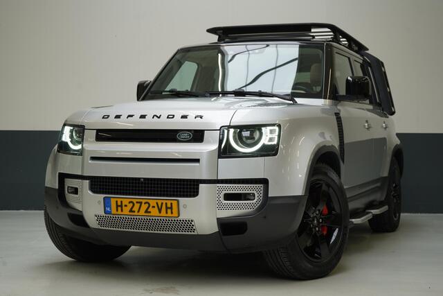 Land Rover DEFENDER 110 3.0 P400 110 First Edition | Panoramadak | Trekhaak | Leder | 360 Camera | Luchtvering
