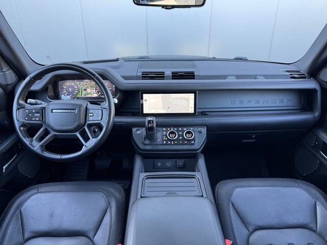 Land Rover DEFENDER 110 3.0 D300 110 X-Dynamic HSE Commercial GRIJS KENT | Panorama | Stoelventilatie | HUD | Elektr. Trekhaak