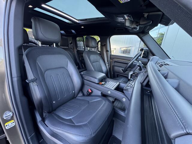 Land Rover DEFENDER 110 3.0 D300 110 X-Dynamic HSE Commercial GRIJS KENT | Panorama | Stoelventilatie | HUD | Elektr. Trekhaak