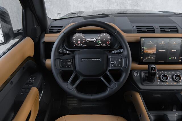 Land Rover DEFENDER 110 2.0 P300e 110 X-Dynamic HSE Urban Wide Track Stoelverwarming | Stoelverkoeling | Stuurverwarming | Pano | HUD