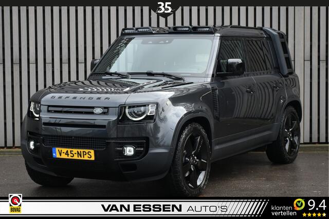 Land Rover DEFENDER 3.0 D200 MHEV 110 SE Grijs Kenteken Luchtvering Pano 360-Camera Trekhaak Meridian BOMVOL!