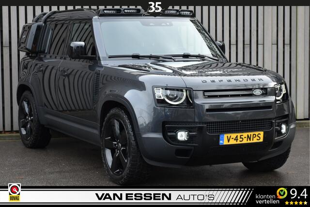 Land Rover DEFENDER 3.0 D200 MHEV 110 SE Grijs Kenteken Luchtvering Pano 360-Camera Trekhaak Meridian BOMVOL!