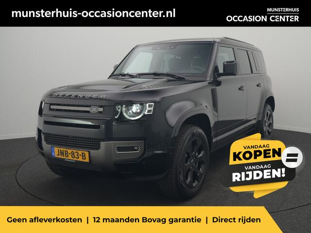 Land Rover DEFENDER 110 2.0 P300e 110 X-Dynamic SE - RIJKLAARPRIJS - Plug-in Hybrid - All Seasonbanden - Elektrisch Glazen Panoramadak - 360 graden Camera - Adaptive Cruise Control