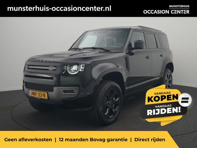Land Rover DEFENDER 110 2.0 P300e 110 X-Dynamic SE - RIJKLAARPRIJS - Plug-in Hybrid - All Seasonbanden - Elektrisch Glazen Panoramadak - 360 graden Camera - Adaptive Cruise Control