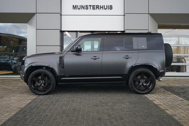 Land Rover DEFENDER 5.0 P525 110 V8 Carpathian Edition | Grijs kenteken | Elektrische trekhaak | Koelvak |