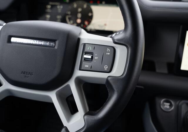 Land Rover DEFENDER 3.0 D200 110 SE Grijs Kenteken Luchtvering Trekhaak Stoelverwarming LED 19 Inch 360 Camera