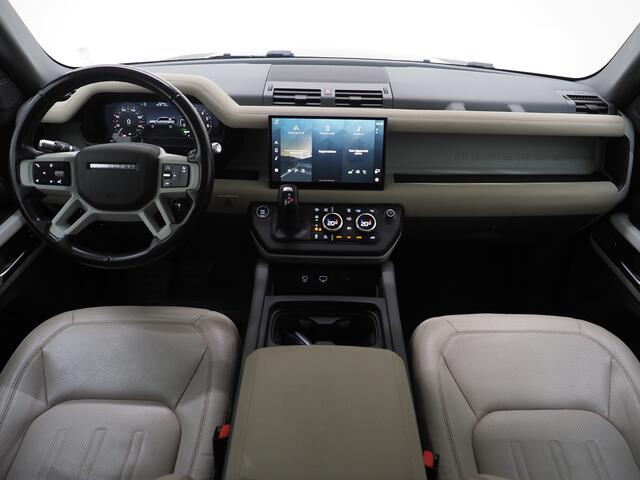 Land Rover DEFENDER 110 2.0 P400e SE | PIVI Pro Meridian | Keyless | 360 | Trekhaak | Memory | Leder | Dodehoek | Carplay