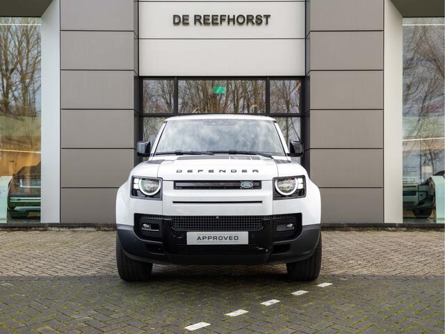 Land Rover DEFENDER 110 P400e 404pk AWD 110 | ClearSight | Black Pack | Luchtvering | 22'' Gloss Black | Stuurwielverwarming | Rode Remklauwen | 24 maanden Land Rover Approved