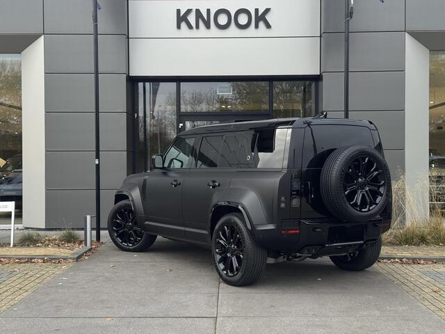 Land Rover DEFENDER P635 110 Octa Black | Nieuw | Narvik Black | Satin