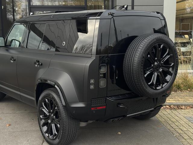 Land Rover DEFENDER P635 110 Octa Black | Nieuw | Narvik Black | Satin