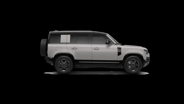 Land Rover DEFENDER 110 2.0 P300e 110 X-Dynamic SE BORASCO-GREY|PANO DAK|TREKHAAK|20"LM VELGEN|COLD CLIMATE PACK|STOELVERWARMING| VERWACHT 08-2026