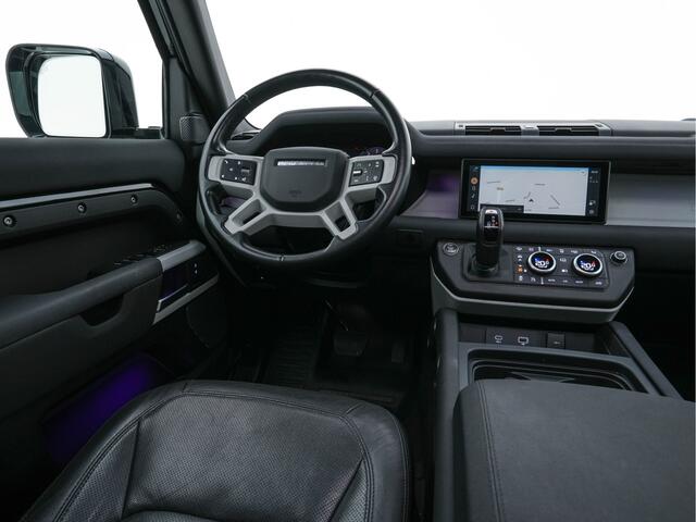 Land Rover DEFENDER 110 2.0 P400e 110 XS Edition (Plug-in) (INCL.BTW) *PANO | LUXURY-LEATHER | FULL-LED | MERIDIAN-SOUND | BLIND-SPOT | TOP-VIEW | AIR-SUSPENSION | CCS-FASTLOADER | HEATED-COMFORTSEATS | KEYLESS | CARPLAY | LANE-ASISSIT | DAB+ | 20''A