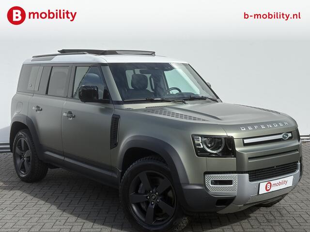 Land Rover DEFENDER 110 2.0 P400e 110 X Hybride AWD 4x4 Trekhaak 3000kg | Adaptive Cruise Control | Panoramadak | Luchtvering | 360 Camera