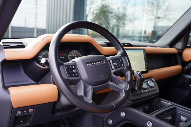 Land Rover DEFENDER 110 P400 E X-Dynamic HSE Black & Tan Leder / 22 Inch / Panoramadak