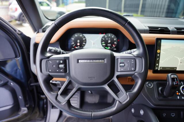 Land Rover DEFENDER 110 P400 E X-Dynamic HSE Black & Tan Leder / 22 Inch / Panoramadak
