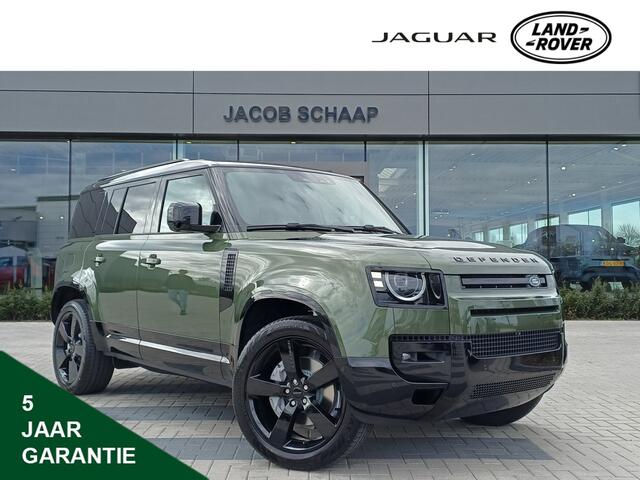 Land Rover DEFENDER 110 P300e 300pk AWD 110 Dynamic HSE Edition | NIEUW - 0 km | Bruin leder | Head-up Display | Gekoelde stoelen |