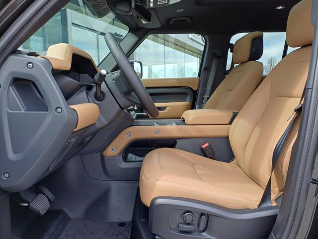Land Rover DEFENDER 110 P300e 300pk AWD 110 Dynamic HSE Edition | NIEUW - 0 km | Bruin leder | Head-up Display | Gekoelde stoelen |