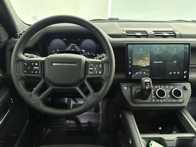 Land Rover DEFENDER 110 P300e 110 HSE Dynamic Edition | Panoramadak | Elektrische trekhaak | 22" Gloss Black Borasco Grey/Ebony