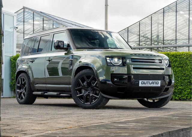 Land Rover DEFENDER 110 P300e 110 X-Dynamic HSE | Full Options | Woolstone Green | 6-persoons | 22" Urban WX-2 velgen |